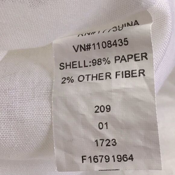 White Woven Boho Festival Tote with Metallic Thread - Picture 11 of 11